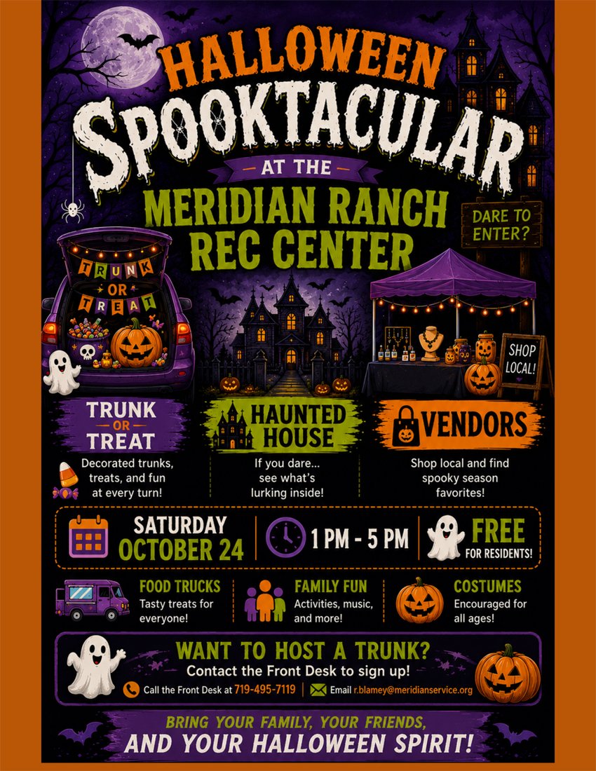 Meridian Ranch Newsletter August